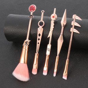 Naruto anime kawaii makeup brush set of 5